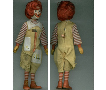 original ronald mcdonald doll