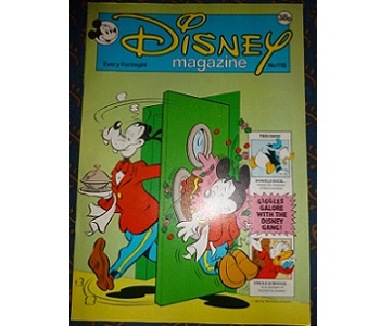 British Disney magazines for sale at Whatsits Galore magazine